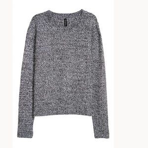 H&M Pullover Gray Sweater - Size S